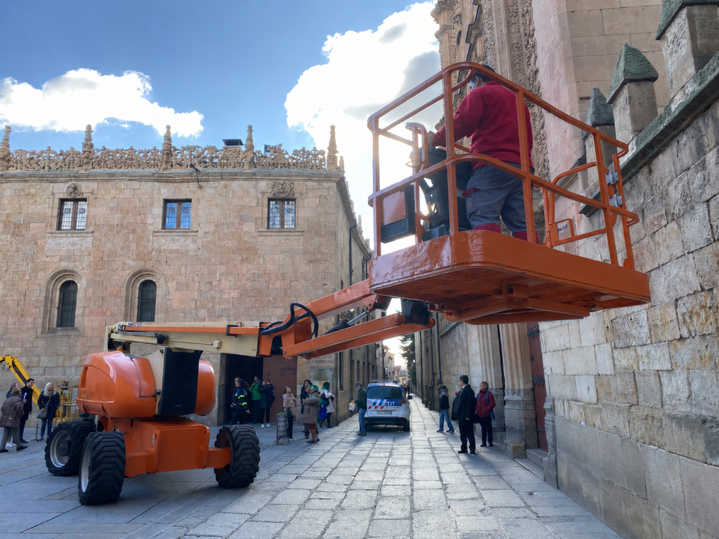 Alquiler de plataforma elevadora para rodaje
